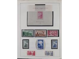 1895/1975 (ca) &nbsp;unsued and used collection French Colonies and successor states, with stamps from a.o. Algeria, Dahomey,
