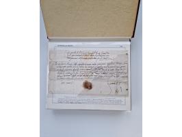 PIEMONT: 1585/1886, über 150 Briefe und Dokumente (wenige Dokumente als Kopie), ab einem sehr frühen Dokument aus 1585, einig