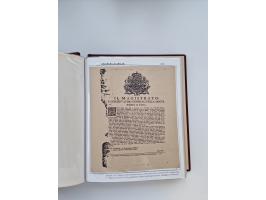 PIEMONT: 1585/1886, über 150 Briefe und Dokumente (wenige Dokumente als Kopie), ab einem sehr frühen Dokument aus 1585, einig