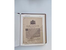 PIEMONT: 1585/1886, über 150 Briefe und Dokumente (wenige Dokumente als Kopie), ab einem sehr frühen Dokument aus 1585, einig