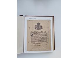 PIEMONT: 1585/1886, über 150 Briefe und Dokumente (wenige Dokumente als Kopie), ab einem sehr frühen Dokument aus 1585, einig