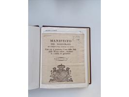 PIEMONT: 1585/1886, über 150 Briefe und Dokumente (wenige Dokumente als Kopie), ab einem sehr frühen Dokument aus 1585, einig