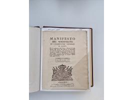 PIEMONT: 1585/1886, über 150 Briefe und Dokumente (wenige Dokumente als Kopie), ab einem sehr frühen Dokument aus 1585, einig