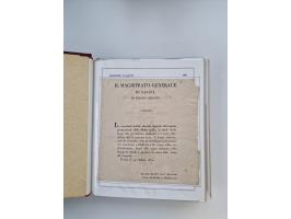 PIEMONT: 1585/1886, über 150 Briefe und Dokumente (wenige Dokumente als Kopie), ab einem sehr frühen Dokument aus 1585, einig