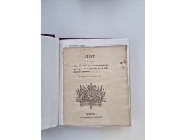 PIEMONT: 1585/1886, über 150 Briefe und Dokumente (wenige Dokumente als Kopie), ab einem sehr frühen Dokument aus 1585, einig