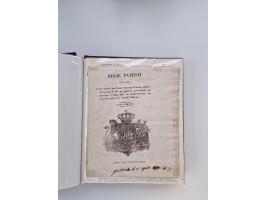 PIEMONT: 1585/1886, über 150 Briefe und Dokumente (wenige Dokumente als Kopie), ab einem sehr frühen Dokument aus 1585, einig