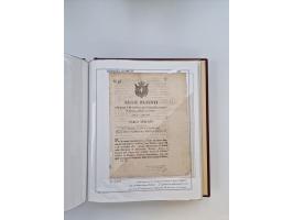 PIEMONT: 1585/1886, über 150 Briefe und Dokumente (wenige Dokumente als Kopie), ab einem sehr frühen Dokument aus 1585, einig