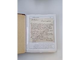 PIEMONT: 1585/1886, über 150 Briefe und Dokumente (wenige Dokumente als Kopie), ab einem sehr frühen Dokument aus 1585, einig