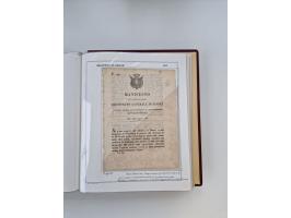 PIEMONT: 1585/1886, über 150 Briefe und Dokumente (wenige Dokumente als Kopie), ab einem sehr frühen Dokument aus 1585, einig