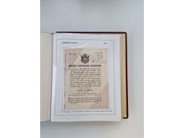 PIEMONT: 1585/1886, über 150 Briefe und Dokumente (wenige Dokumente als Kopie), ab einem sehr frühen Dokument aus 1585, einig