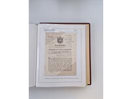 PIEMONT: 1585/1886, über 150 Briefe und Dokumente (wenige Dokumente als Kopie), ab einem sehr frühen Dokument aus 1585, einig