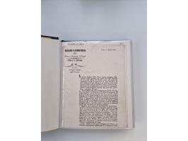 PIEMONT: 1585/1886, über 150 Briefe und Dokumente (wenige Dokumente als Kopie), ab einem sehr frühen Dokument aus 1585, einig