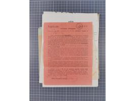 1860/1930, 25 covers &amp; telegrams mainly from east Russia,including registered and sealed mail from Foreign Office, Expres