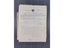 1860/1930, 25 covers &amp; telegrams mainly from east Russia,including registered and sealed mail from Foreign Office, Expres