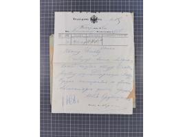 1860/1930, 25 covers &amp; telegrams mainly from east Russia,including registered and sealed mail from Foreign Office, Expres