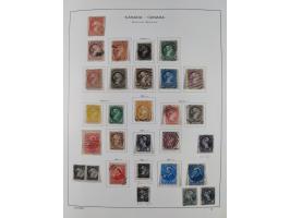 1851/1994, unused and used, later on also mint never hinged collection including some covers, with British Colombia, Newfound