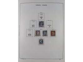 1851/1994, unused and used, later on also mint never hinged collection including some covers, with British Colombia, Newfound