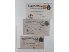 1851/1994, unused and used, later on also mint never hinged collection including some covers, with British Colombia, Newfound