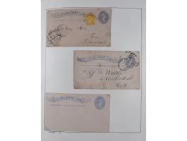 1851/1994, unused and used, later on also mint never hinged collection including some covers, with British Colombia, Newfound