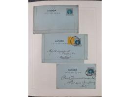 1851/1994, unused and used, later on also mint never hinged collection including some covers, with British Colombia, Newfound