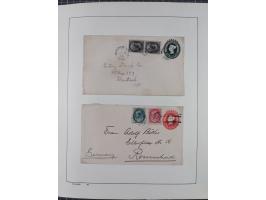1851/1994, unused and used, later on also mint never hinged collection including some covers, with British Colombia, Newfound