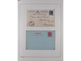 1851/1994, unused and used, later on also mint never hinged collection including some covers, with British Colombia, Newfound