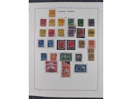 1851/1994, unused and used, later on also mint never hinged collection including some covers, with British Colombia, Newfound