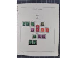 1851/1994, unused and used, later on also mint never hinged collection including some covers, with British Colombia, Newfound