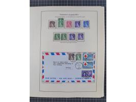 1851/1994, unused and used, later on also mint never hinged collection including some covers, with British Colombia, Newfound