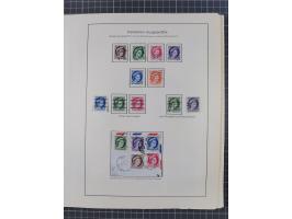 1851/1994, unused and used, later on also mint never hinged collection including some covers, with British Colombia, Newfound