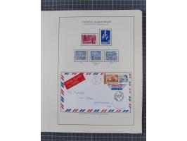 1851/1994, unused and used, later on also mint never hinged collection including some covers, with British Colombia, Newfound