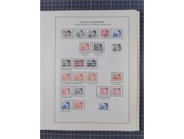 1851/1994, unused and used, later on also mint never hinged collection including some covers, with British Colombia, Newfound