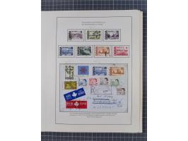 1851/1994, unused and used, later on also mint never hinged collection including some covers, with British Colombia, Newfound