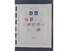 1851/1994, unused and used, later on also mint never hinged collection including some covers, with British Colombia, Newfound