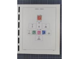 1851/1994, unused and used, later on also mint never hinged collection including some covers, with British Colombia, Newfound