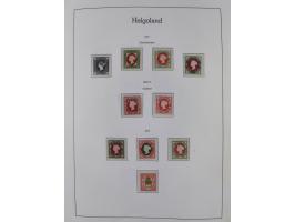 1851/1940 (ca.), ungebraucht und gestempelte Sammlung mit u.a. Bayern, Hannover Mi.-Nr. 4 mit Restgummi (helle Stelle) , Preu