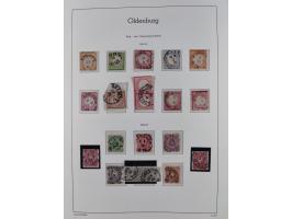 1851/1940 (ca.), ungebraucht und gestempelte Sammlung mit u.a. Bayern, Hannover Mi.-Nr. 4 mit Restgummi (helle Stelle) , Preu