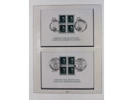 1851/1940 (ca.), ungebraucht und gestempelte Sammlung mit u.a. Bayern, Hannover Mi.-Nr. 4 mit Restgummi (helle Stelle) , Preu