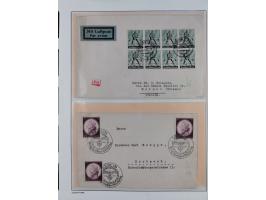 1851/1940 (ca.), ungebraucht und gestempelte Sammlung mit u.a. Bayern, Hannover Mi.-Nr. 4 mit Restgummi (helle Stelle) , Preu