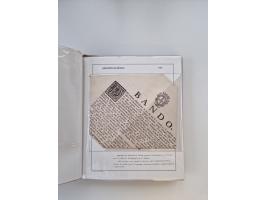 ITALIEN: 1625/1859, Ausstellungssammlung mit über 80 Briefen und Dokumenten, meist Kirchenstaat, jedoch auch etwas Modena und