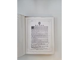 ITALIEN: 1625/1859, Ausstellungssammlung mit über 80 Briefen und Dokumenten, meist Kirchenstaat, jedoch auch etwas Modena und