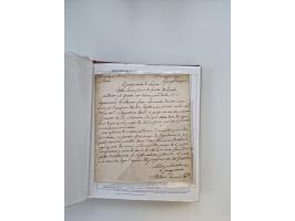 ITALIEN: 1625/1859, Ausstellungssammlung mit über 80 Briefen und Dokumenten, meist Kirchenstaat, jedoch auch etwas Modena und