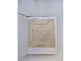 ITALIEN: 1625/1859, Ausstellungssammlung mit über 80 Briefen und Dokumenten, meist Kirchenstaat, jedoch auch etwas Modena und