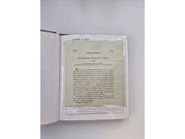 ITALIEN: 1625/1859, Ausstellungssammlung mit über 80 Briefen und Dokumenten, meist Kirchenstaat, jedoch auch etwas Modena und