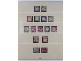 1872/1932, gestempelte Sammlung ab Mi.-Nr. 1 mit u.a. Mi.-Nr. 66, Infla mit geprüften Marken und Weimar mit u.a. Mi.-Nr. 344-