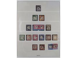 1872/1932, gestempelte Sammlung ab Mi.-Nr. 1 mit u.a. Mi.-Nr. 66, Infla mit geprüften Marken und Weimar mit u.a. Mi.-Nr. 344-