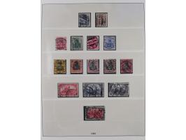 1872/1932, gestempelte Sammlung ab Mi.-Nr. 1 mit u.a. Mi.-Nr. 66, Infla mit geprüften Marken und Weimar mit u.a. Mi.-Nr. 344-