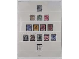 1872/1932, gestempelte Sammlung ab Mi.-Nr. 1 mit u.a. Mi.-Nr. 66, Infla mit geprüften Marken und Weimar mit u.a. Mi.-Nr. 344-