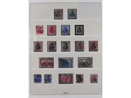 1872/1932, gestempelte Sammlung ab Mi.-Nr. 1 mit u.a. Mi.-Nr. 66, Infla mit geprüften Marken und Weimar mit u.a. Mi.-Nr. 344-