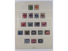 1872/1932, gestempelte Sammlung ab Mi.-Nr. 1 mit u.a. Mi.-Nr. 66, Infla mit geprüften Marken und Weimar mit u.a. Mi.-Nr. 344-